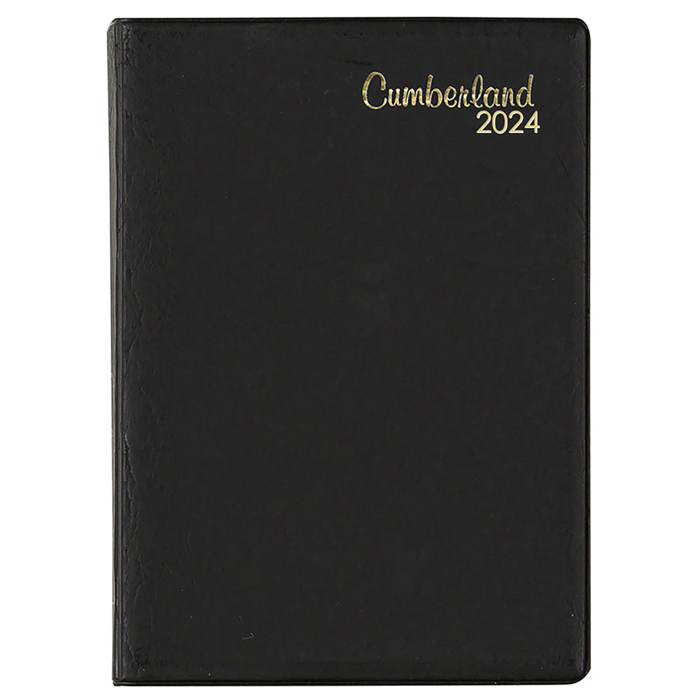 Cumberland A7 DTP 2024 Pocket Diary (Black)