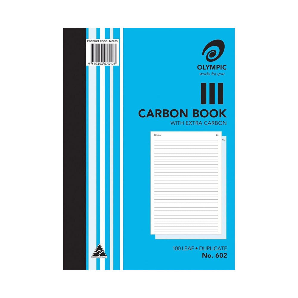Olympic No 602 Duplicate Carbon Book with Extra Carbon