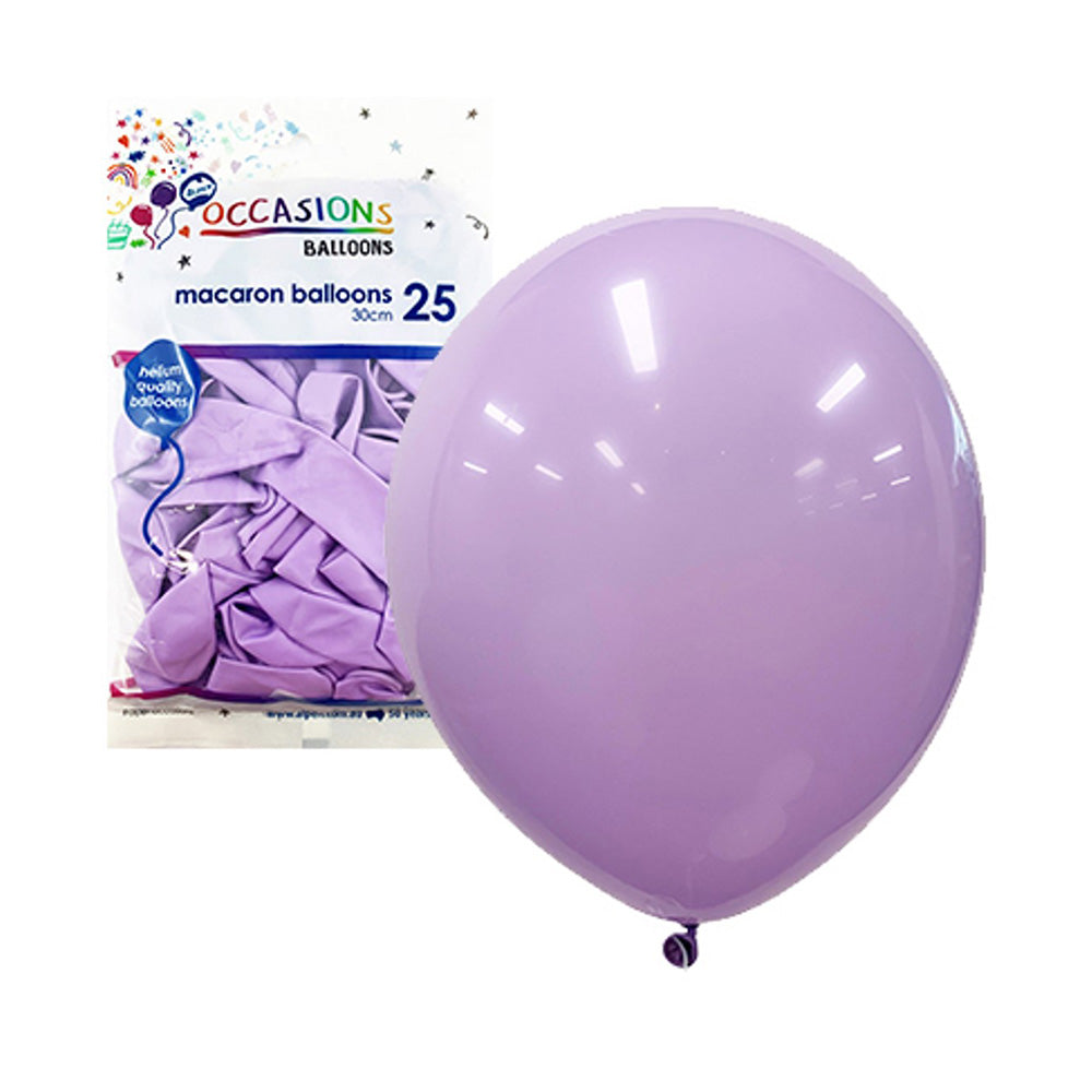 Alphen Macaron Pastel Balloons 30cm (25pcs)