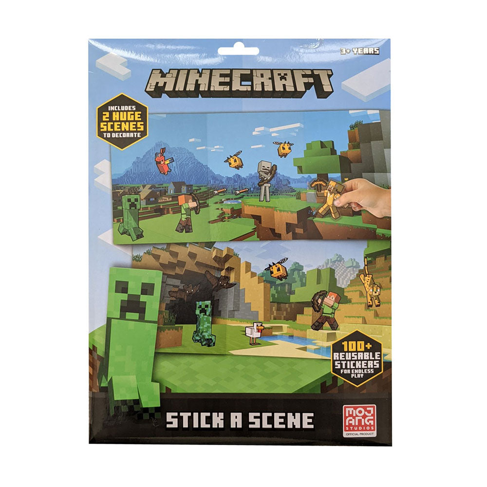 Hunter Leisure Minecraft Stick en scenaktivitetsbok