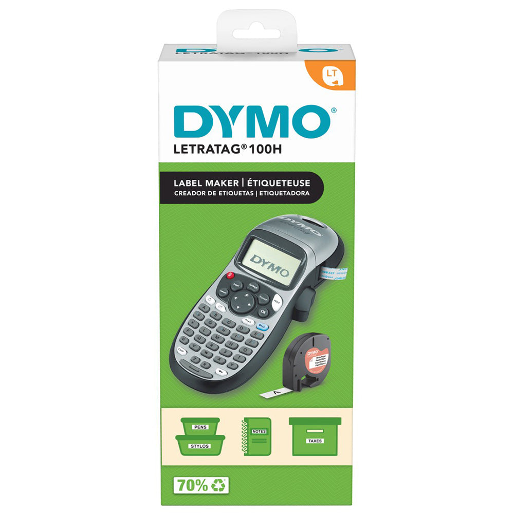 Dymo LetraTag 100H Handheld Label Maker (Silver)