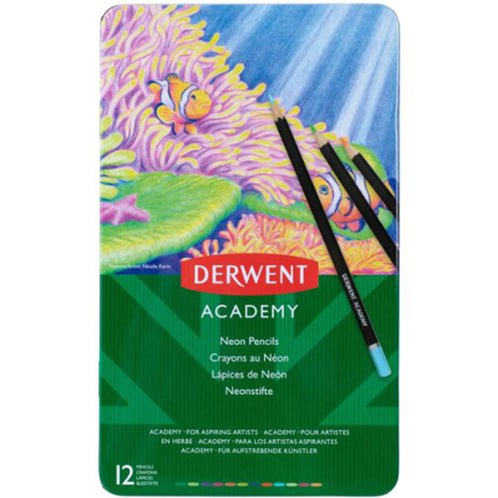 Derwent Academy Colour Pencil (Pack of 12)