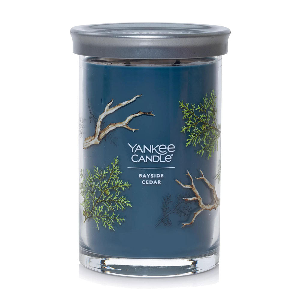 Bicchiere Grande In Cedro Bayside Firmato Yankee Candle