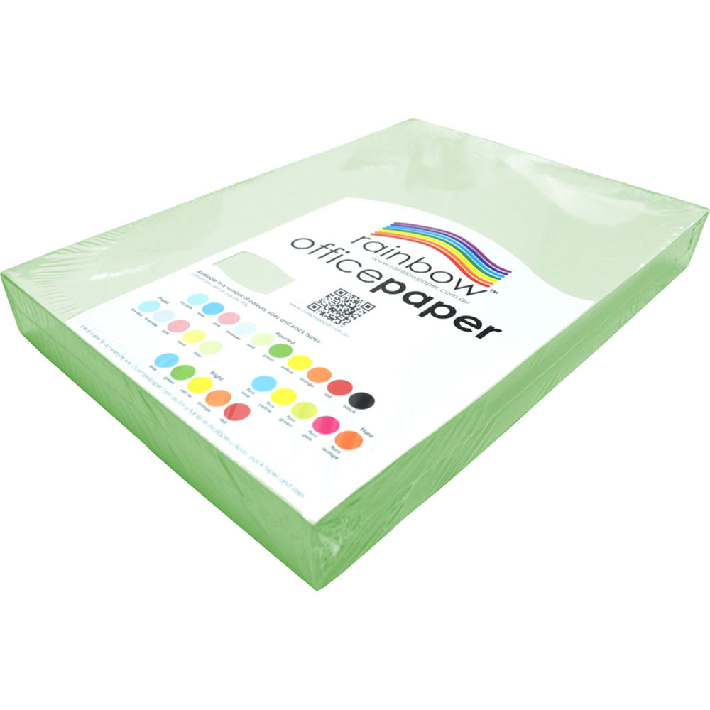 Rainbow A3 80gsm Copy Paper 500pk (Mint)