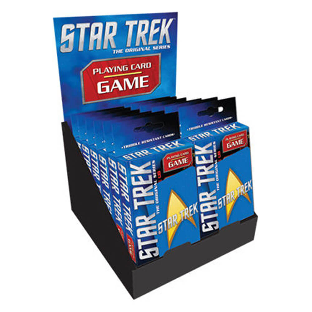 Star Trek 12 Card Game Pack Counter Display