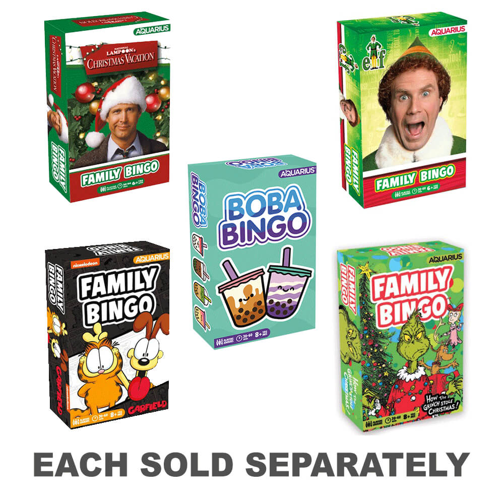 Family Fun Bingo Game