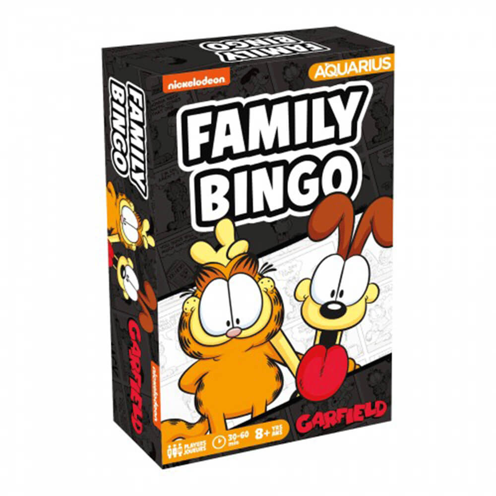 Jogo de bingo divertido em família