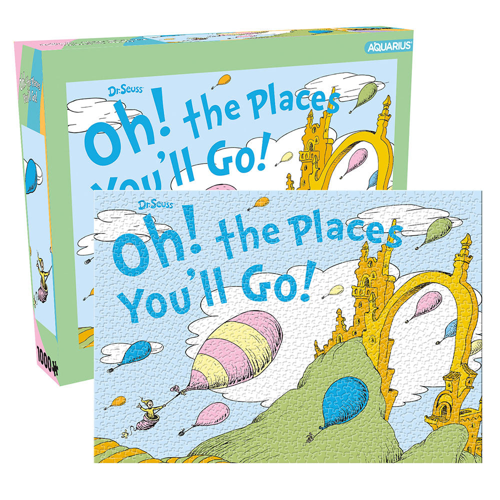 Oh, The Places You'll Go!: Balloon Dr Seuss 1000pc Puzzle
