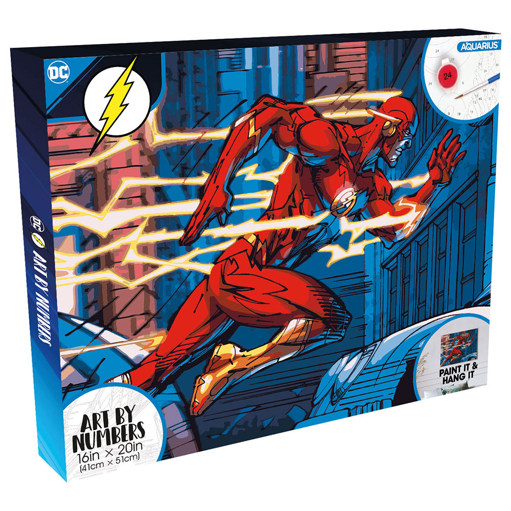 Aquarius DC Comics : Die Flash-Kunst nach Zahlen