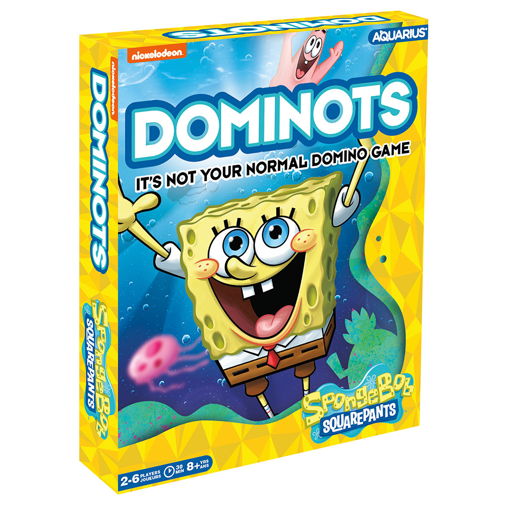 Aquarius SpongeBob Dominots Tile Game