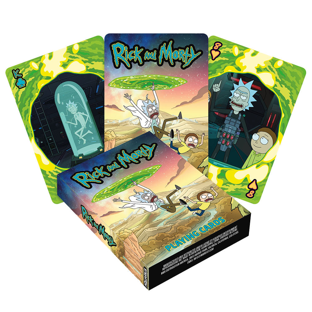 Aquarius Rick & Morty Playing Cards