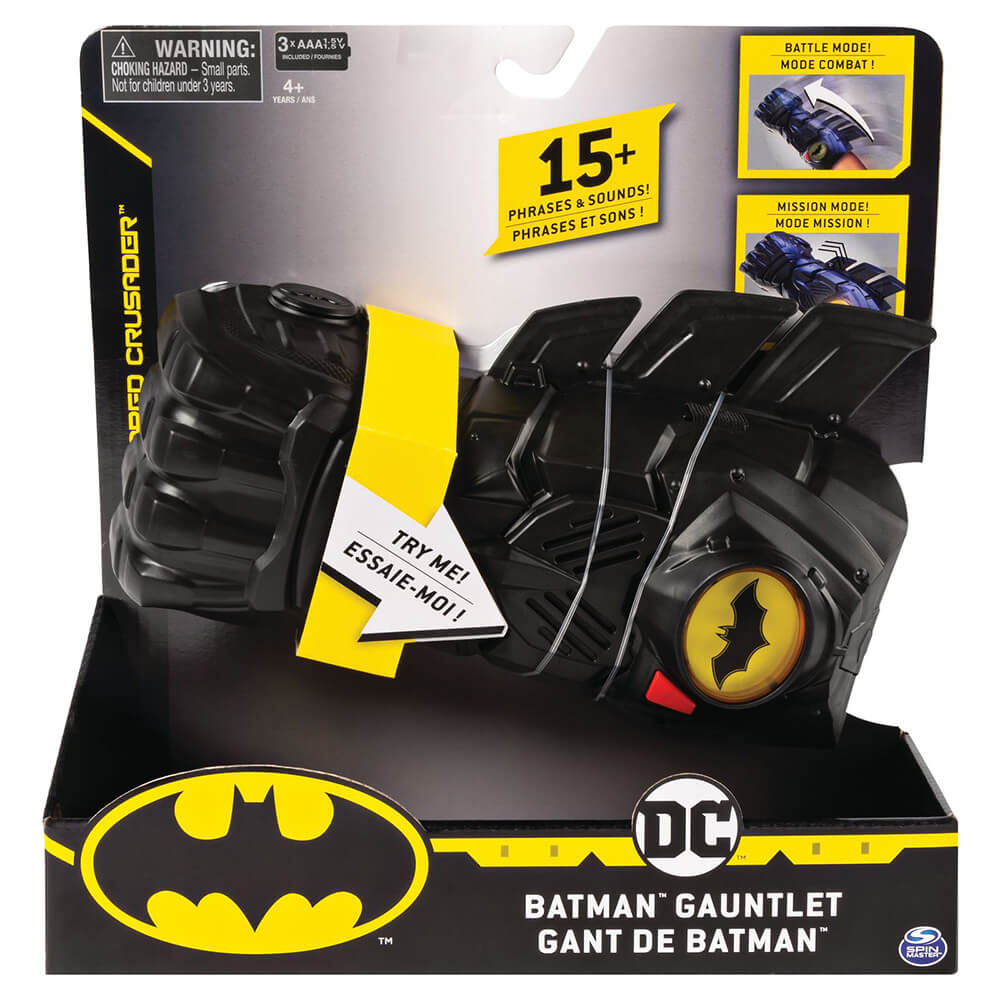 Batman interactieve handschoen met licht en geluid