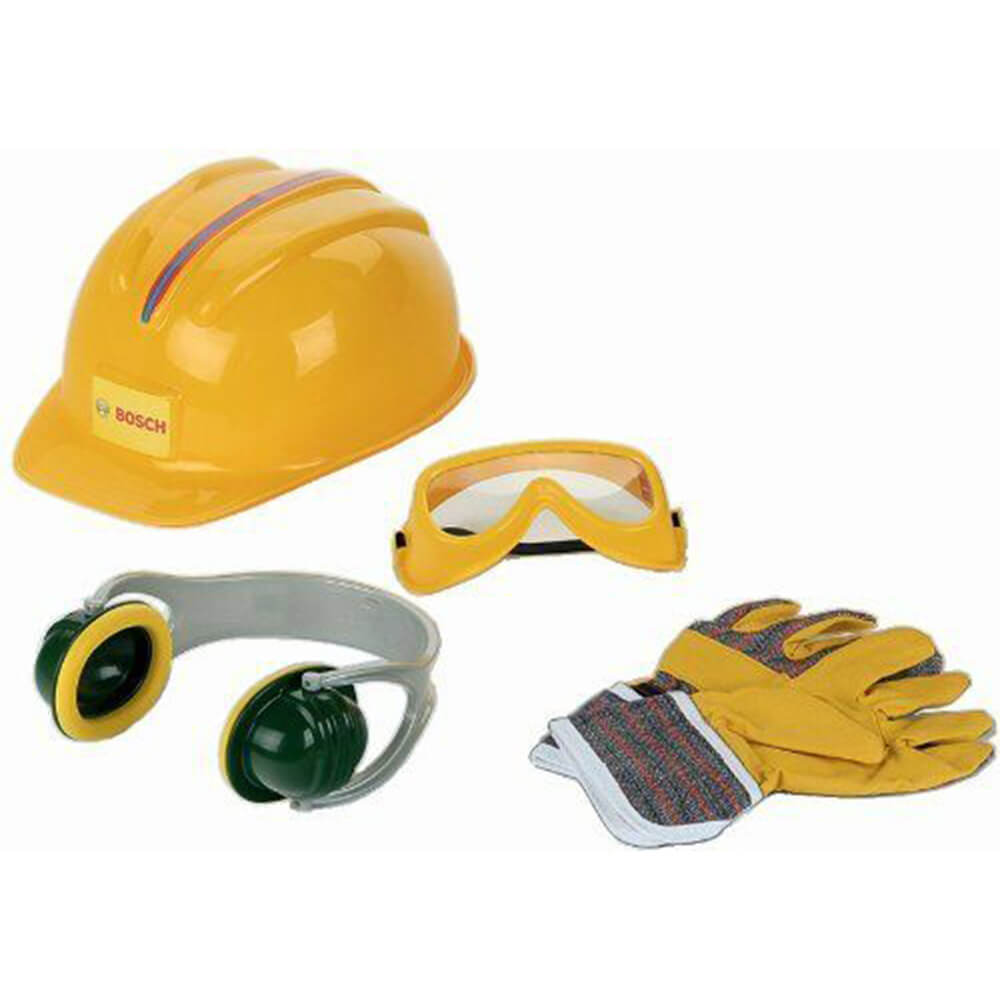 Bosch Role Play Toy Helmet, Earmuffs & Accessories
