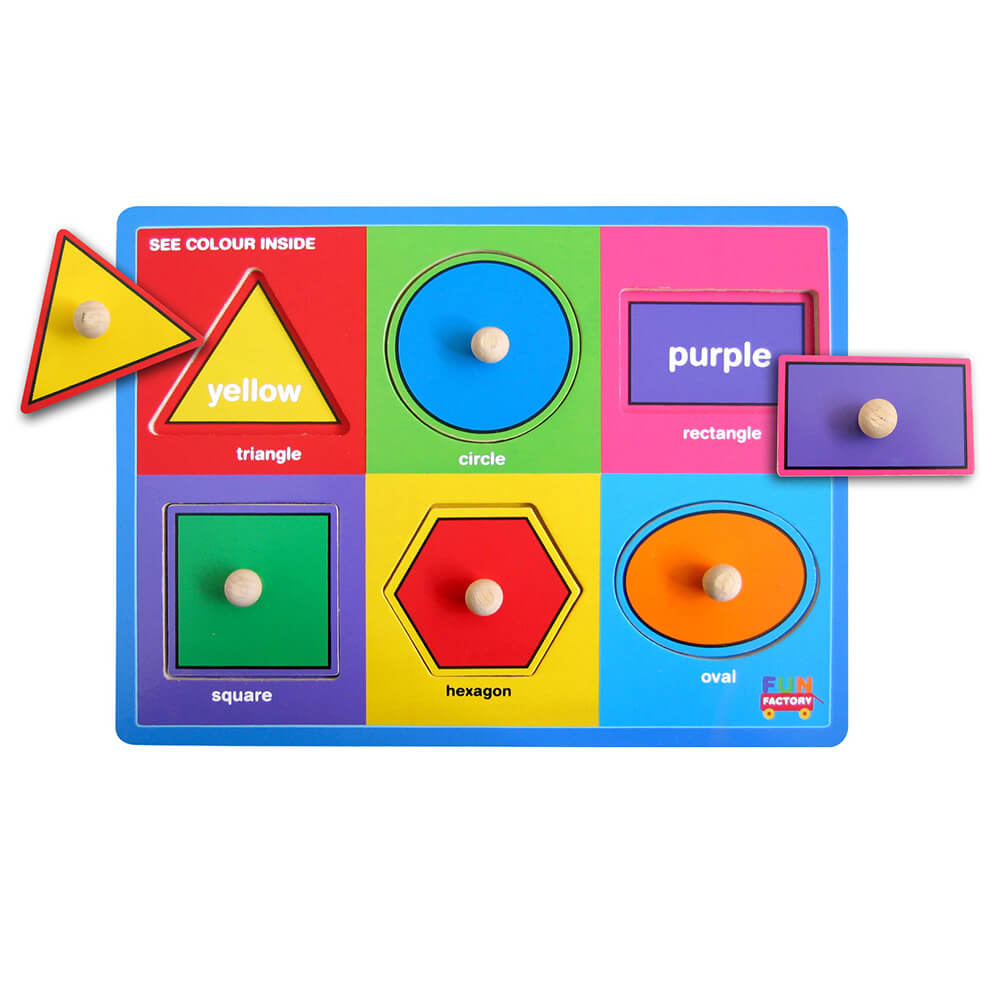 Fun Factory Wooden Puzzle with Knobs