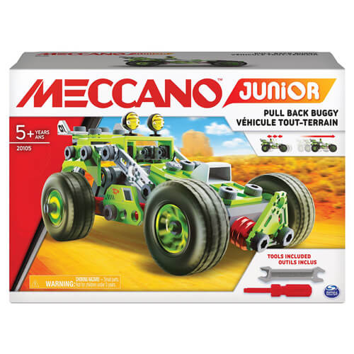 Meccano Junior Deluxe Racecar (1pc Random Style)
