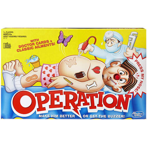 Operation Classic Board Game