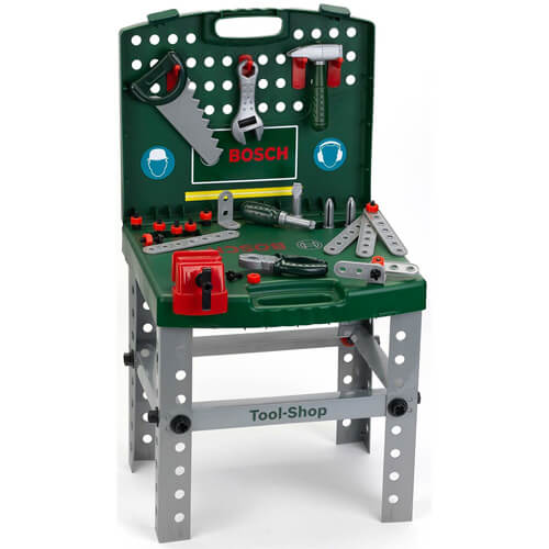 Bosch Toy Workbenk Sammenleggbar i kofferten