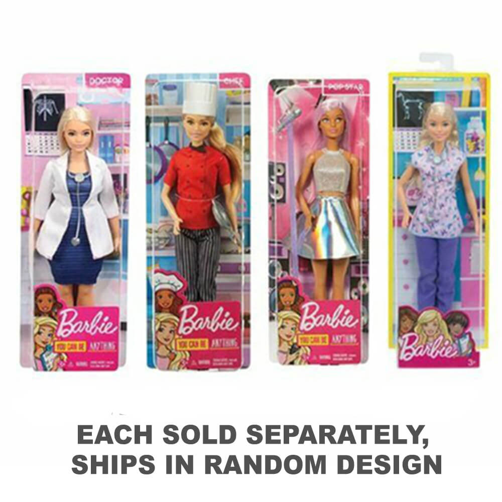 Barbie Karriere-Puppe (1 Stück, zufälliger Stil)
