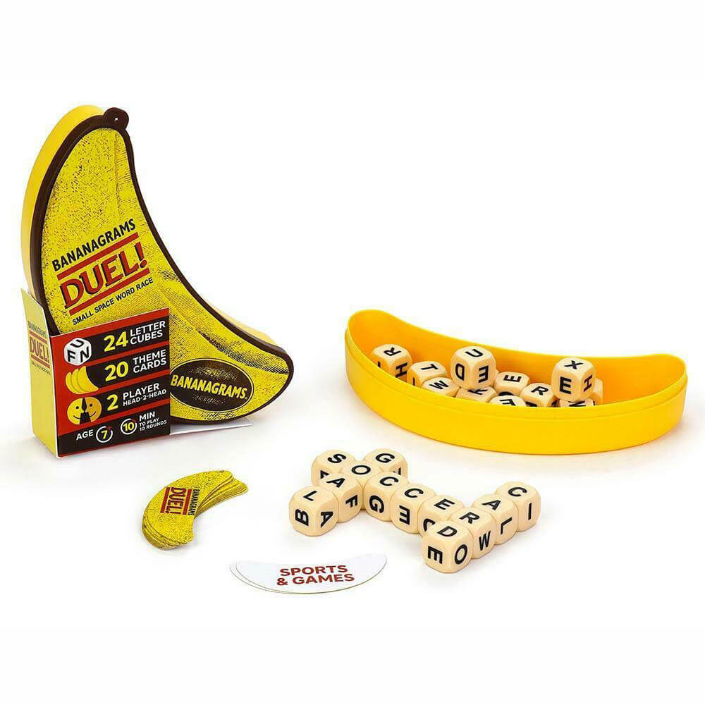 Juego de mesa duelo de bananagrams