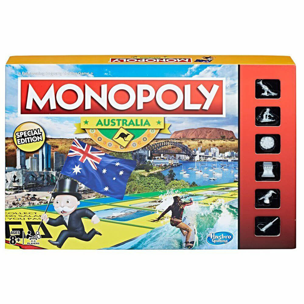 Monopoly bordspel Australische editie
