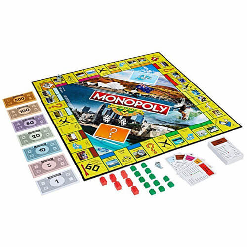 Monopoly bordspel Australische editie