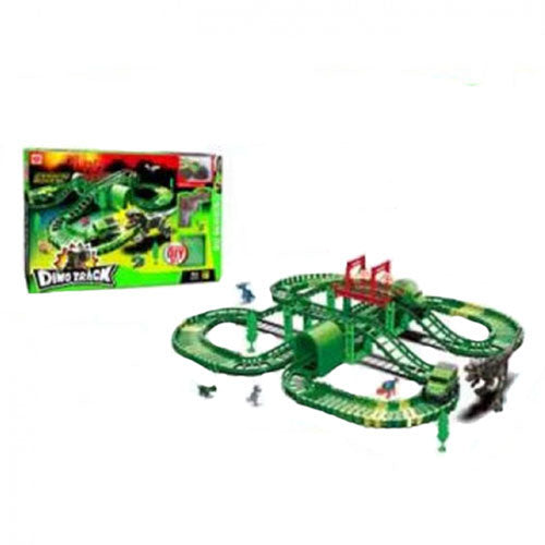 Dino City Battery Operated Track Playset