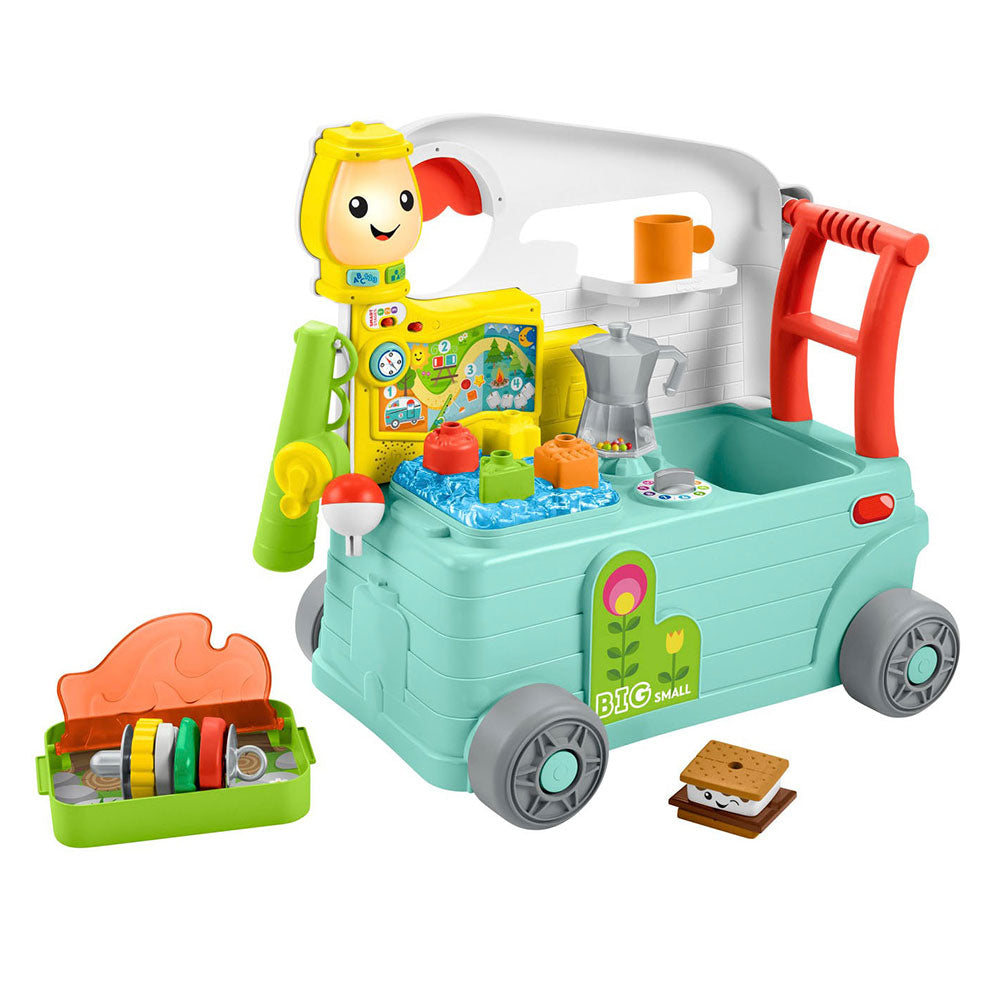 Fisher Price Laugh n' Learn 3-in-1 On the Go Camper Playset