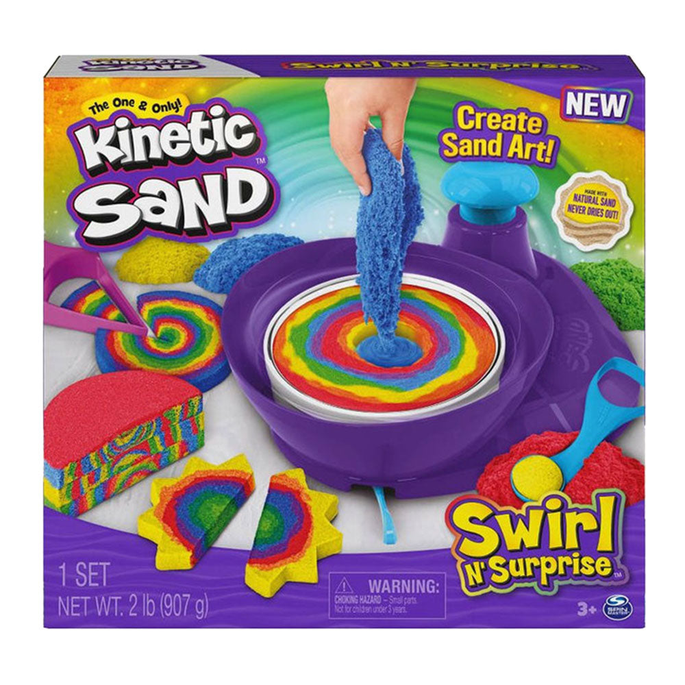 Kinetic Sand Swirl n' Surprise