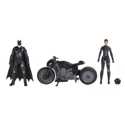 Batman Movie Selina Kyle Bike with Batman Figure 4"