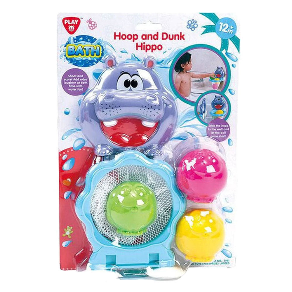 Hoop & Dunk Hippo Bath Toy