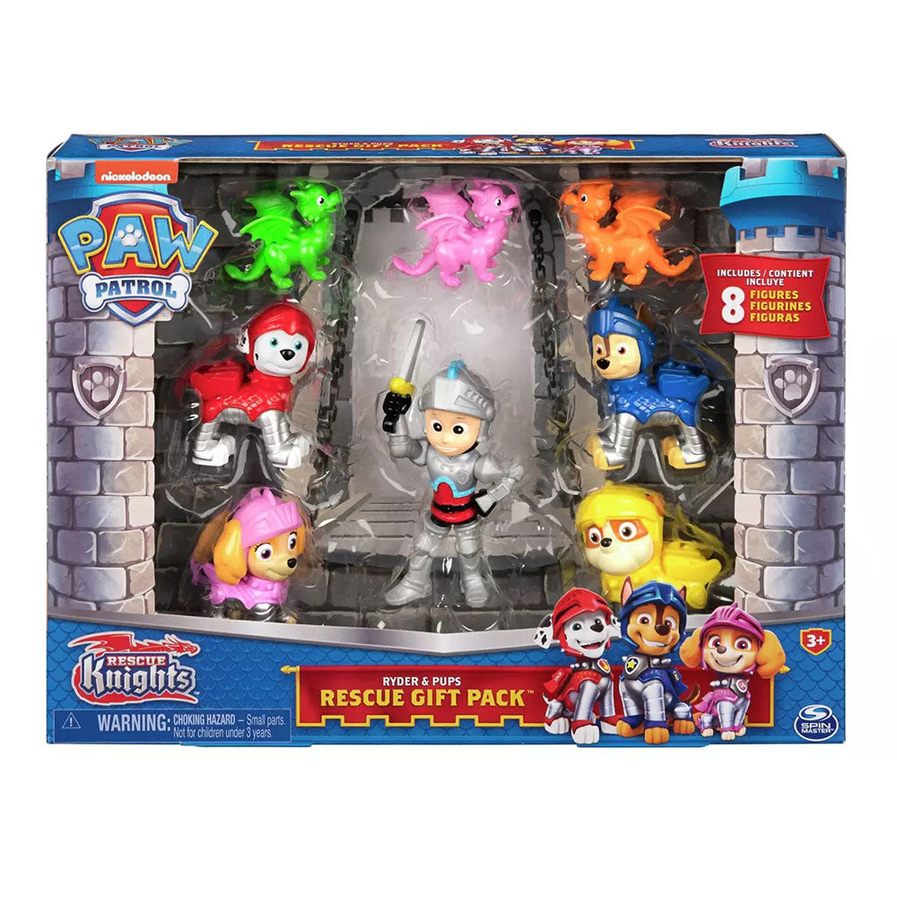 Paw Patrol Rescue Knights Figure Gift Pack