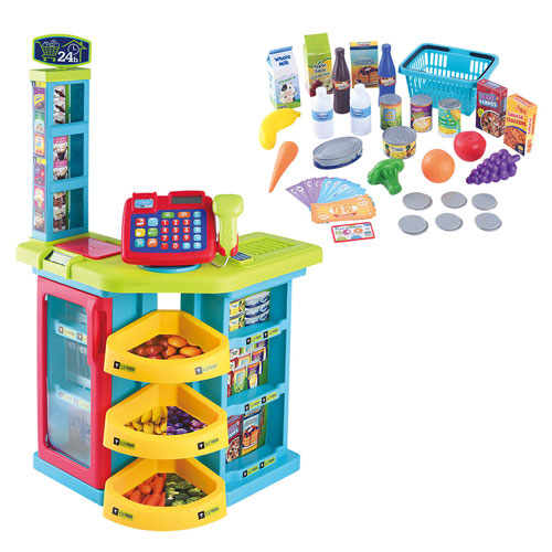 PlayGo Electronic Grocery Store Playset 58pcs