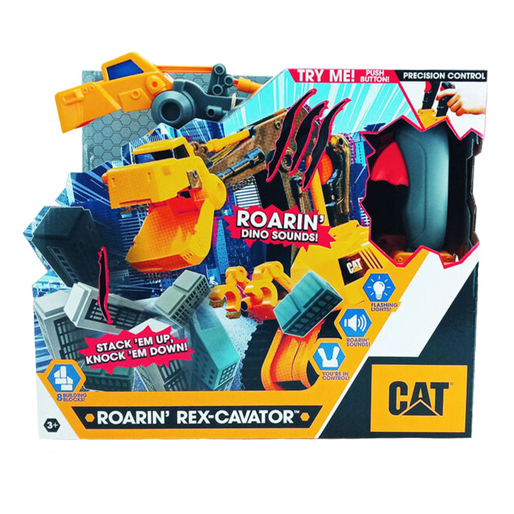 CAT Roarin' Rex-Cavator Toy Vehicle