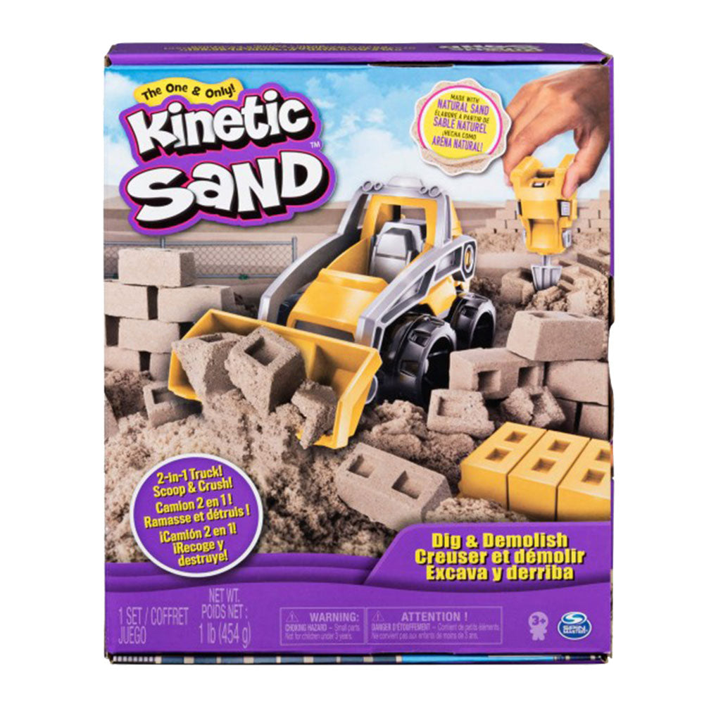 Kinetic Sand Dig & Demolish