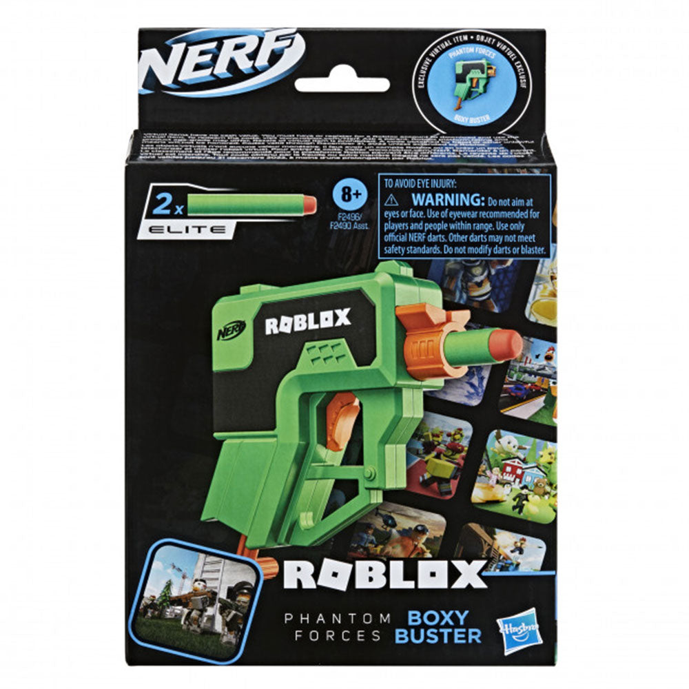 Nerf Roblox Phantom Forces Boxy Buster Blaster Toy