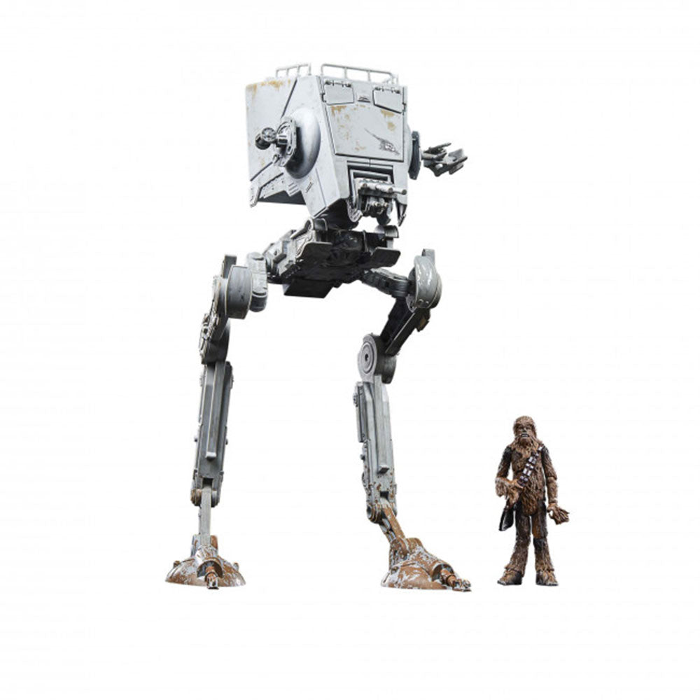 Star Wars The Vintage AT-ST & Chewbacca Action Figures