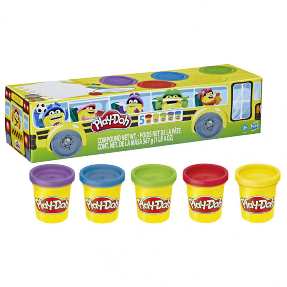 Play-Doh tilbage til skolen (5-pack)