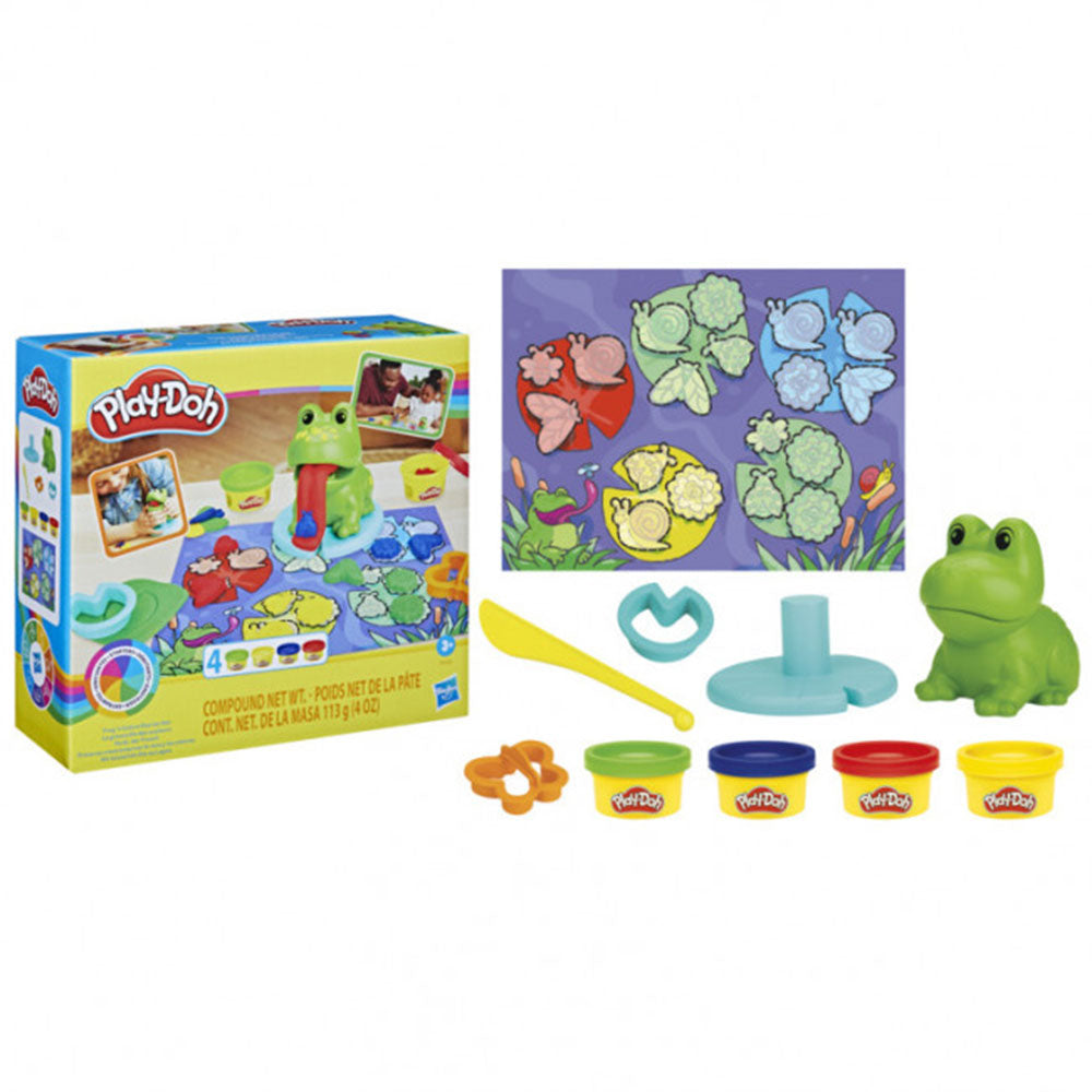 Play-Doh frog n colors kreativa leksaker startset