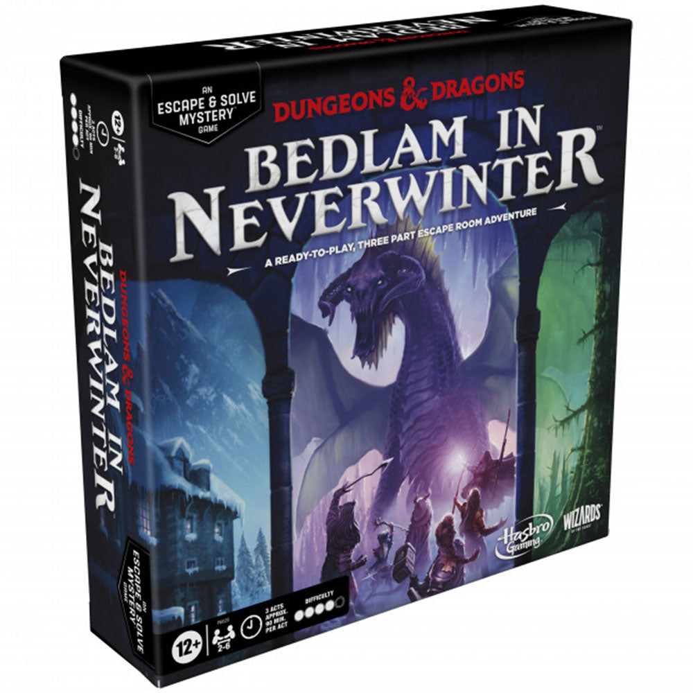 D&D Bedlam in Neverwinter Escape Room-spel