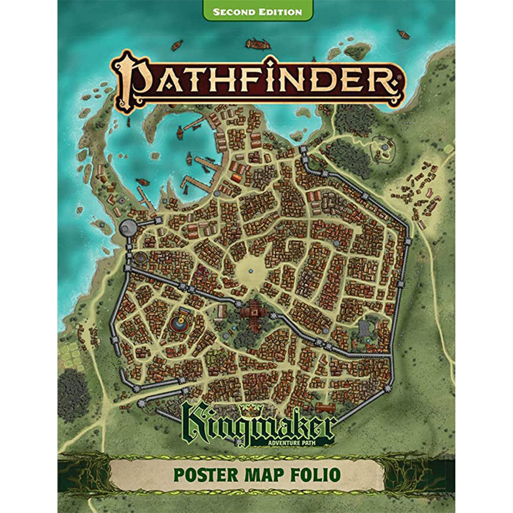 Pathfinder Kingmaker RPG Poster Map Folio