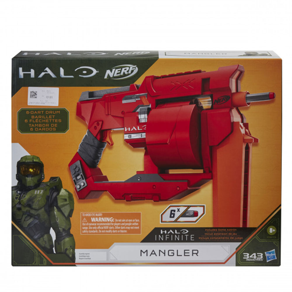 Nerf Halo Infinite Mangler Blaster Toy