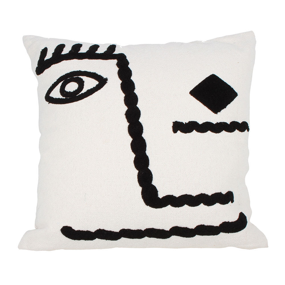 Freja Embroidery Cushion (50x50cm)