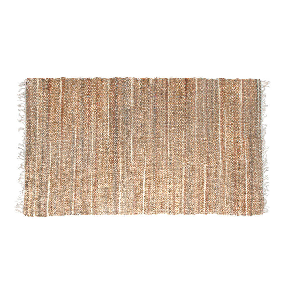 Everest Jute Cotton Floor Rug Colours (180x120cm)