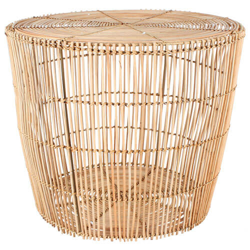 2-in-1 Mulberry Storage Basket/Side Table (50x50x41cm)