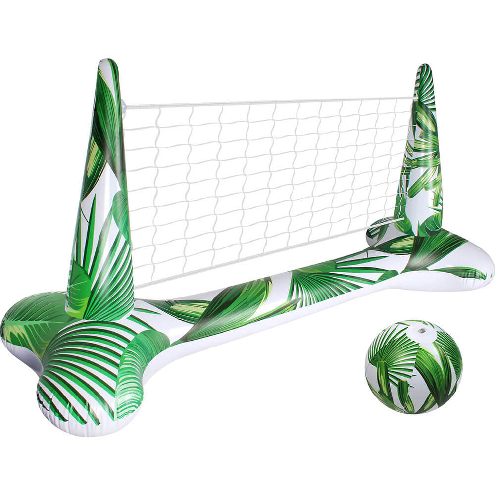 Printed Volleyball Net with Ball (235x91x63cm)