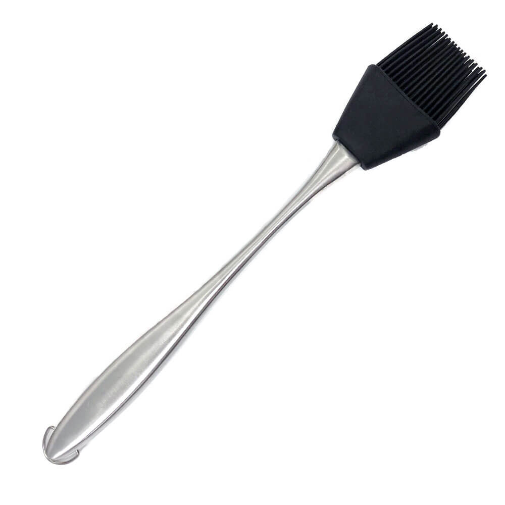 Edelstahl-Grillpinsel aus Silikon (27 x 5 x 2 cm)