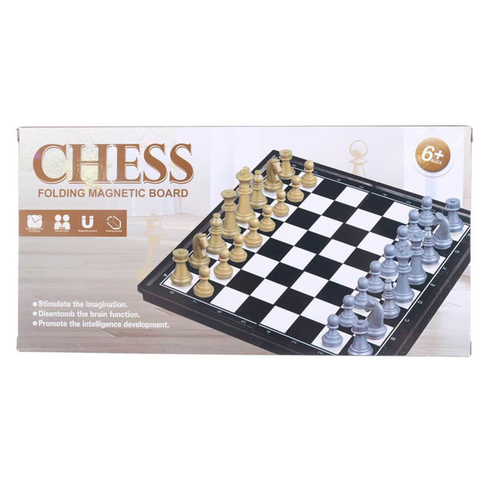 Folding Magnetic Chess Set (24x24cm)
