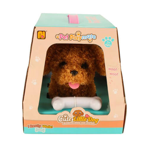 Cute Little Interactive Dog Toy (1pc Random Style)