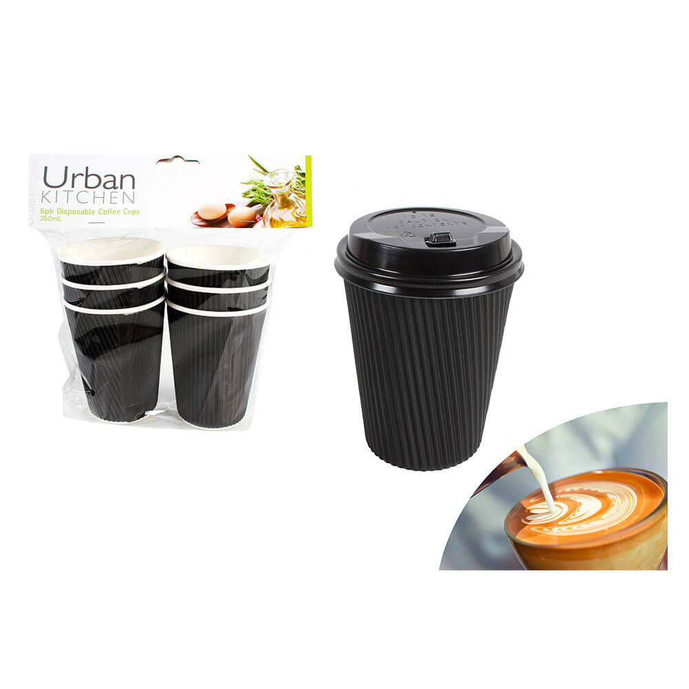 Disposable Coffee Cups 230mL 8pk