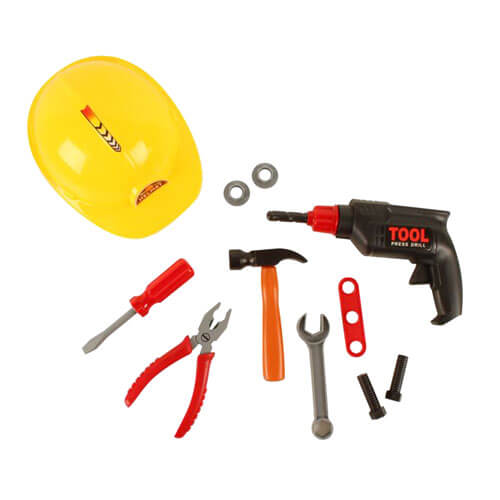 Tradie Tools with Hard Hat